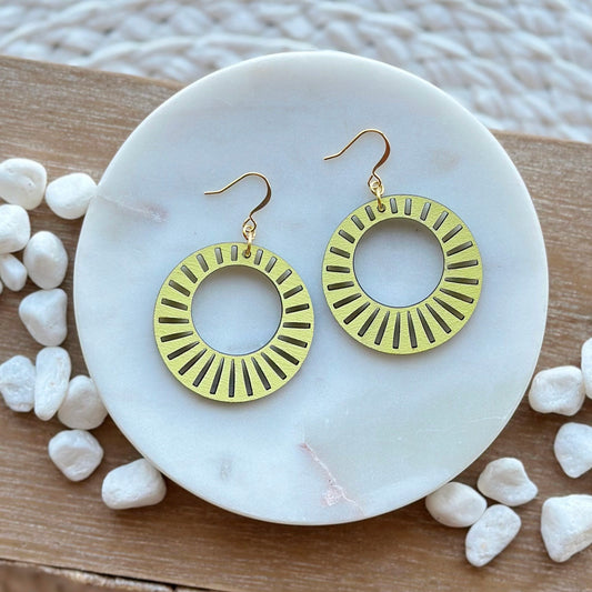 Kenzie Hoops | Citron